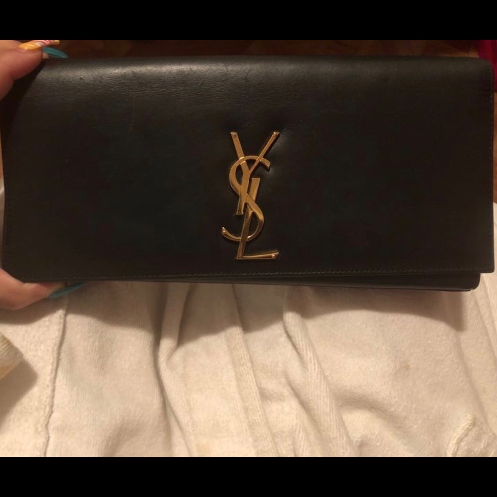 Saint Laurent clutch willing to negotiate